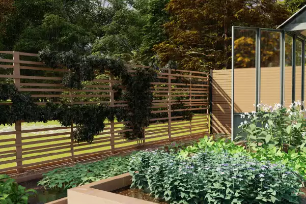 Claustra Bois Verdure