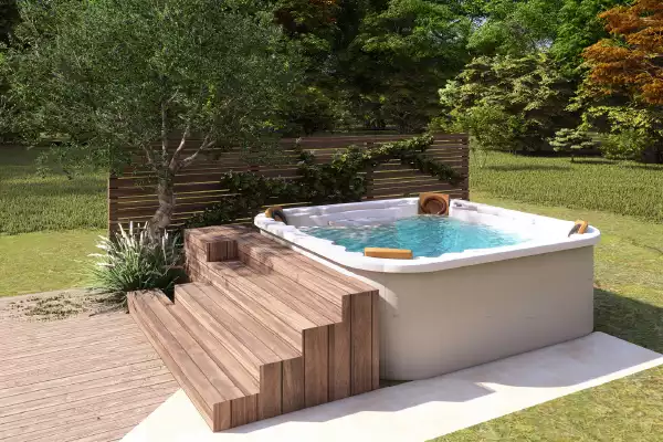Jacuzzi Habillage Bois