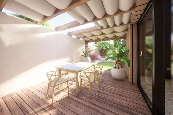 Pergola Bois Aérée