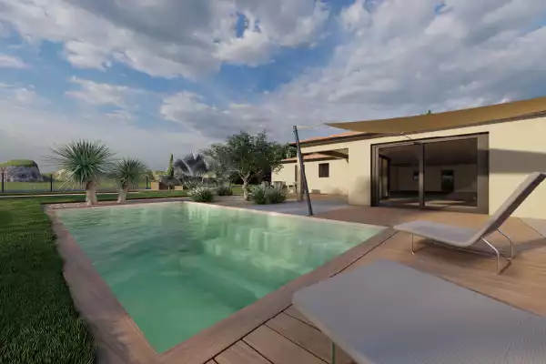 Piscine Campagne Chic