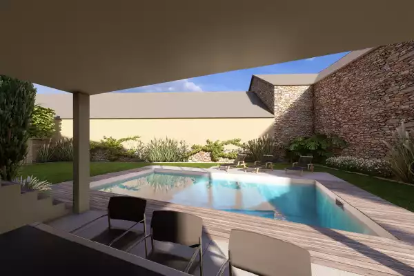 Piscine Élégance Discrète