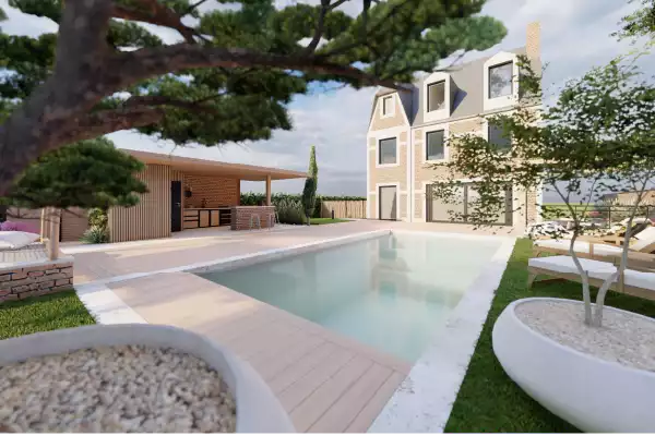 Piscine Élégance Suburbaine