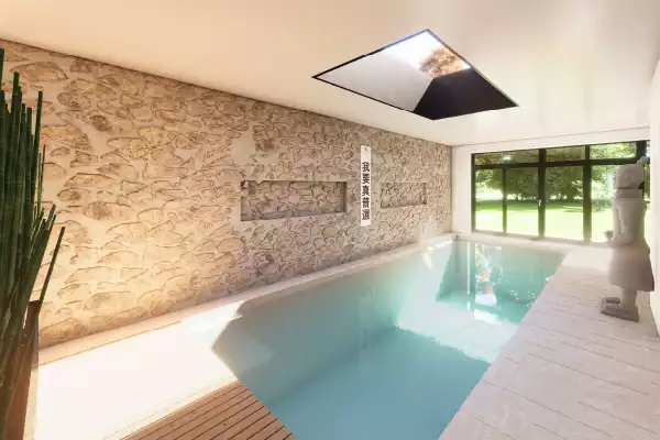 Piscine Zen Intérieure